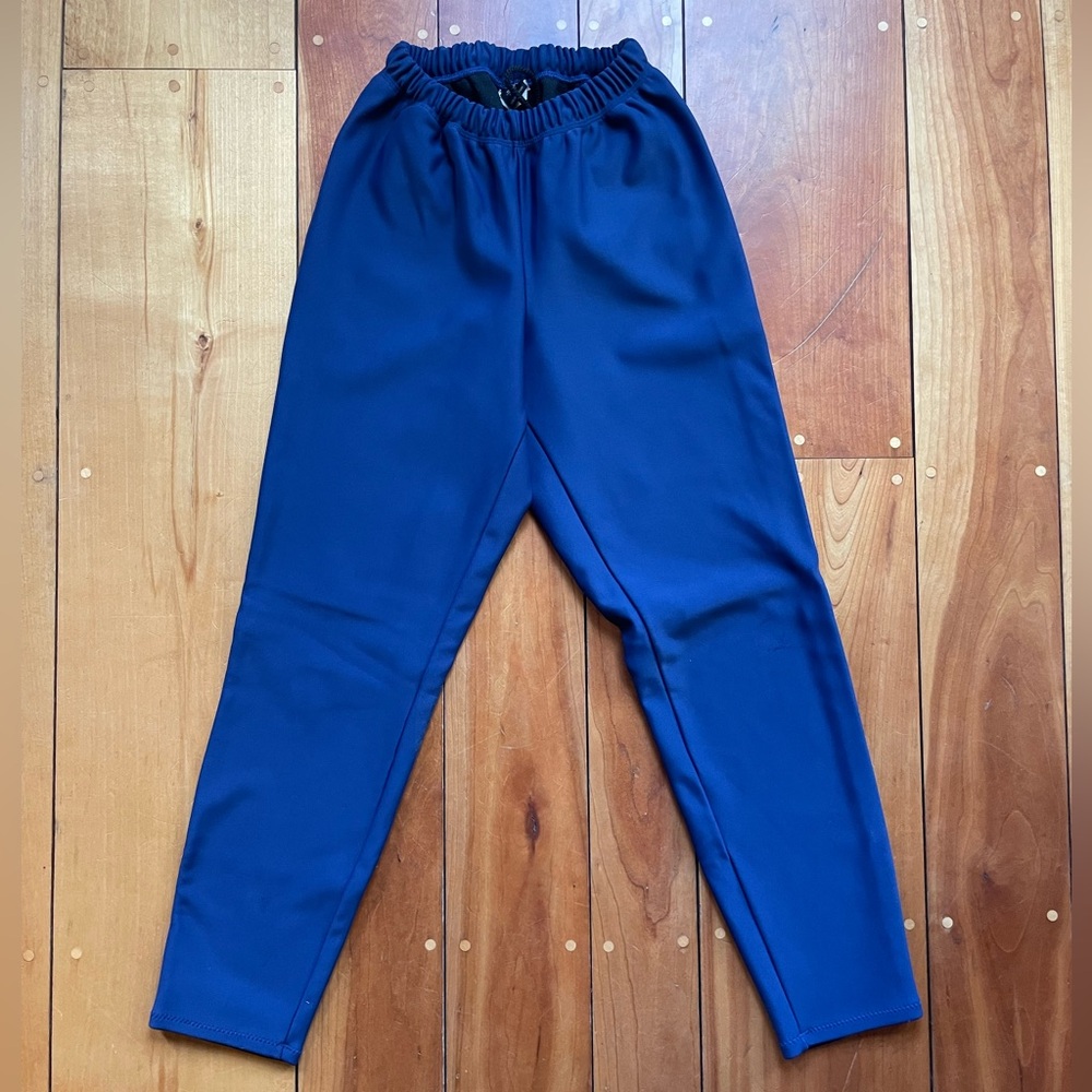 Patagonia Vintage 80s 90s Fleece Lined Baselayer Navy
